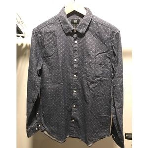 SALE‼️ H&M Polka Dot Button up Long Sleeve